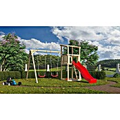Karibu Kinderspielturm Anna Set 10 (L x B x H: 264 x 347 x 270 cm, Natur) | BAUHAUS