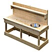 Karibu Matschküche Sandy (44 x 119,5 x 79 cm, Holz, Natur) | BAUHAUS