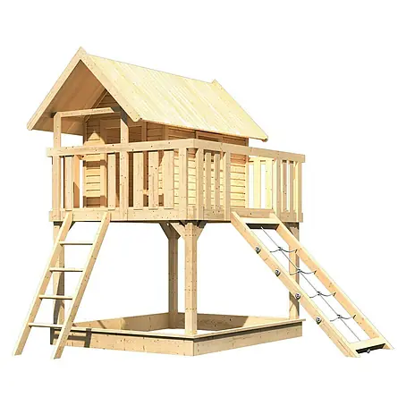 Karibu  Kinderspielturm Fidel Set 7