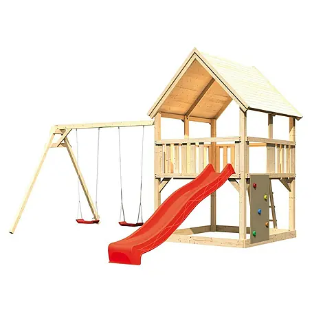 Karibu  Kinderspielturm Luis Set 25