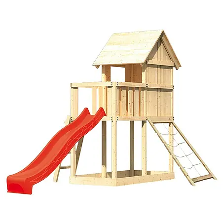 Karibu  Kinderspielturm Frieda Set 16