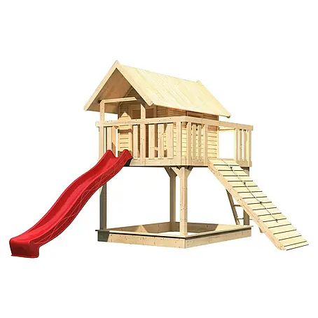 Karibu  Kinderspielturm Fidel Set 16
