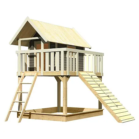 Karibu  Kinderspielturm Fidel Set 10