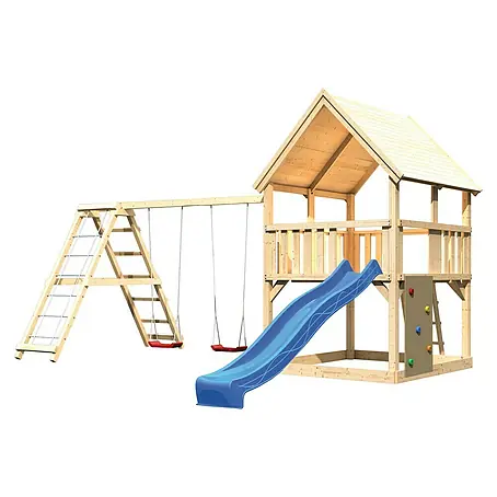 Karibu  Kinderspielturm Luis Set 26