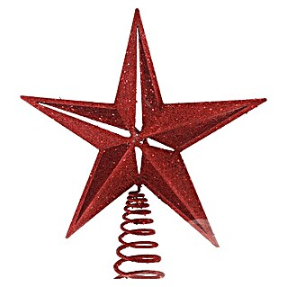 Geroma Christbaumspitze (Länge: 26 cm, Rot)