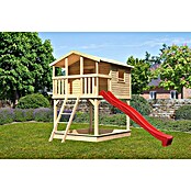 Karibu Spielhaus Benjamin Set 4 (L x B x H: 244 cm x 198 mm x 309 cm, Holz, Natur) | BAUHAUS