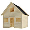 Karibu Spielhaus Kalle (L x B x H: 183,5 x 212,5 x 253 cm, Holz, Natur) | BAUHAUS