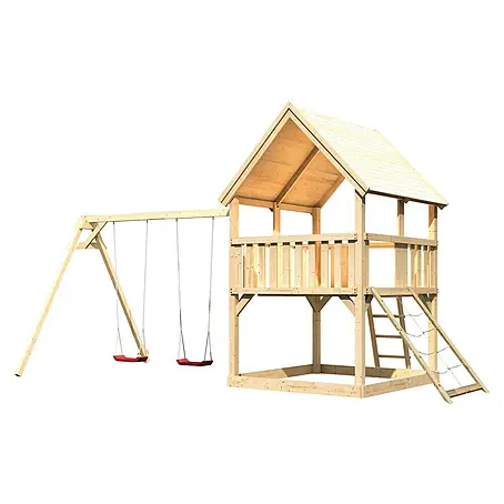 Karibu  Kinderspielturm Luis Set 16