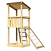 Karibu Kinderspielturm Anna Set 7 (L x B x H: 107 x 107 x 270 cm, Natur) | BAUHAUS