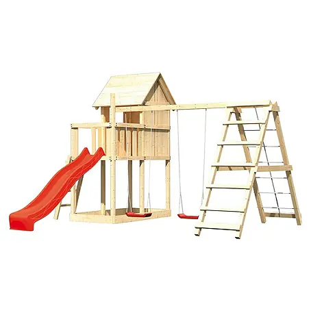 Karibu  Kinderspielturm Frieda Set 12