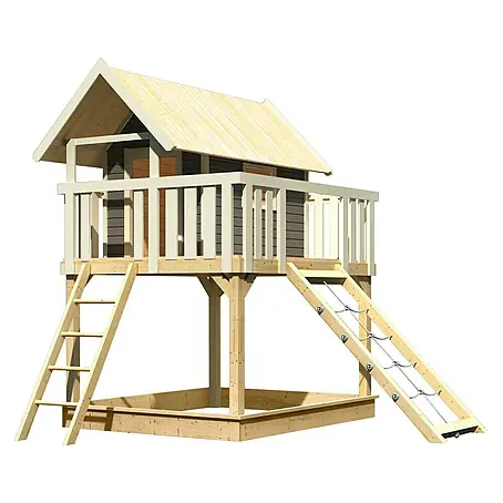 Karibu  Kinderspielturm Fidel Set 8
