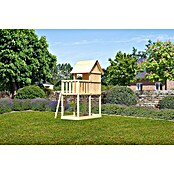 Karibu Kinderspielturm Frieda Set 1 (L x B x H: 202 x 107 x 291 cm, Natur) | BAUHAUS