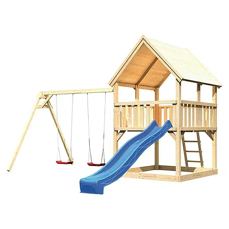 Karibu  Kinderspielturm Luis Set 8