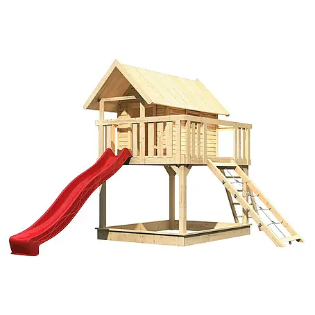 Karibu  Kinderspielturm Fidel Set 12