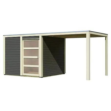 Karibu  Gartenhaus Qubic 1