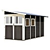 Karibu Gartenhaus Wandlitz 4 (Außenmaß inkl. Dachüberstand (B x T): 200 x 408 cm, Holz, Terragrau) | BAUHAUS
