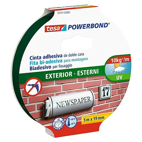 Tesa Powerbond Cinta de doble cara Outdoor