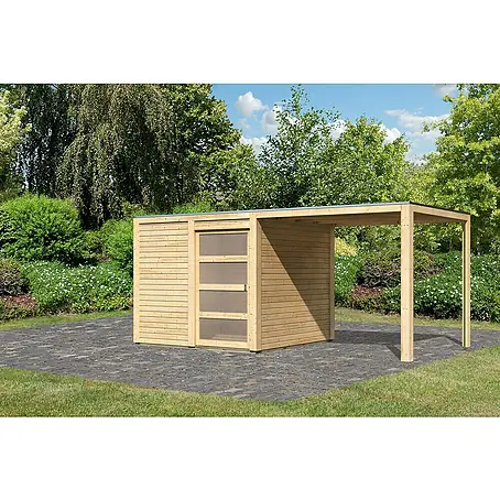 Karibu Gartenhaus Qubic 1