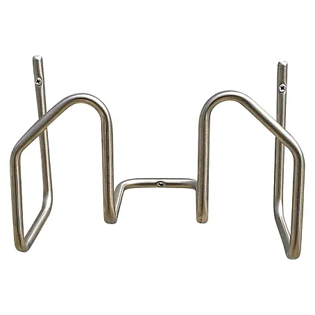 Portamangueras manual de pared Inox