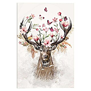 Reinders Decoratief paneel (Sweet Deer, b x h: 60 x 90 cm)