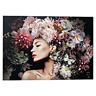 Decoratief paneel (Luxury Flowers, b x h: 100 x 140 cm)