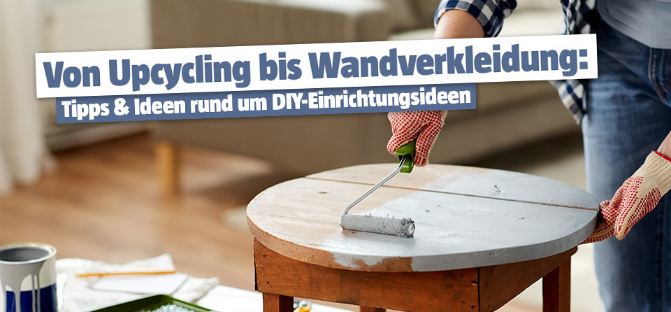 U-Steine Upcycling - Sitzbank und Holzaufbewahrung DIY - Natur-DIY
