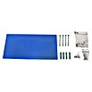 Simonrack Panelclick Panel perforado con 22 ganchos y 8 accesorios (L x An: 120 x 60 cm, Azul) | BAUHAUS
