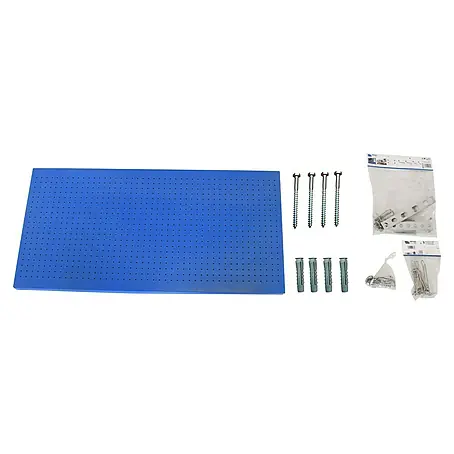 Simonrack Panelclick Panel perforado con 22 ganchos y 8 accesorios