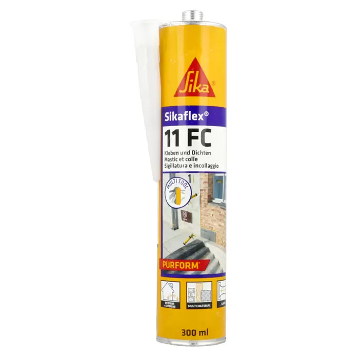 Sika Kleb- & Dichtstoff Sikaflex 11 FC - Weiß, 300 ml