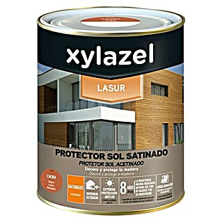 Xylazel Protección para madera lasur Sol (Caoba, 375 ml, Satinado)