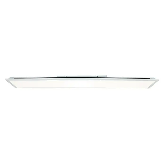 Brilliant LED-Panel Allie - L x B x H: 119,6 x 29,6 x 5,3 cm, 37 W, Weiß - Moderne LED-Deckenleuchte in Weiß, die eine helle und gleichmäßige Ausleuchtung bietet und sich ideal für Büros oder Wohnräume eignet.