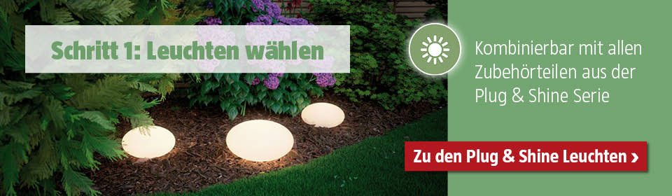 Paulmann Plug and Shine Schritt 1