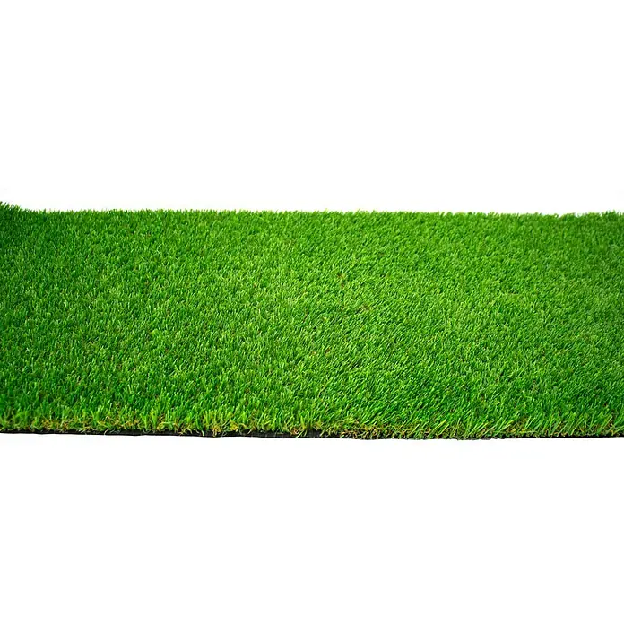 Césped artificial Varadero - 5 x 1 m, Altura del pelo: 20 mm, 17.850 puntadas/m² - Primer plano de césped artificial. El césped artificial es una excelente opción para cualquier jardín o patio, ya que ofrece una solución de bajo mantenimiento.