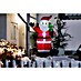 LED-Dekofigur Aufblasbarer Weihnachtsmann 