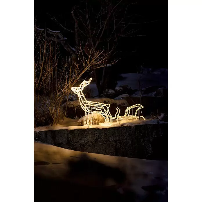 Tween Light LED-Lichtschlauch Rentier mit Schlitten