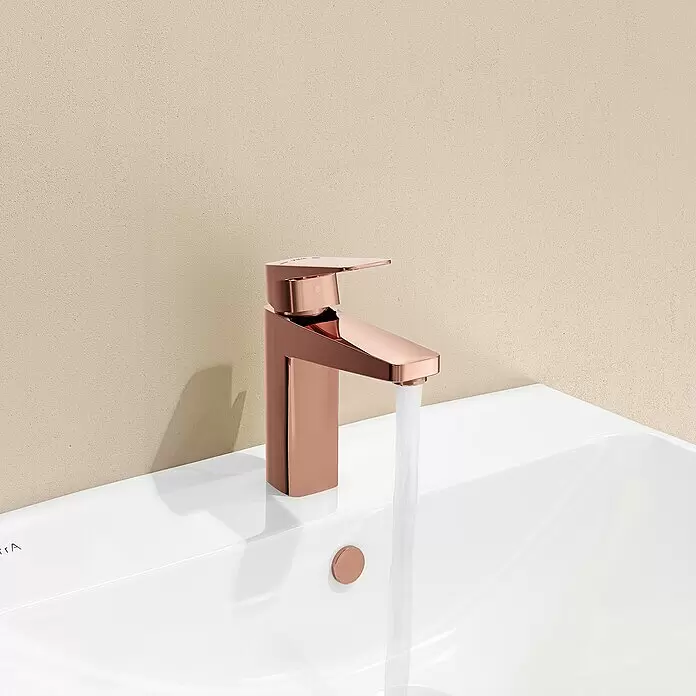 VitrA Waschtischarmatur Root Square - Kupfer - Stimmungsaufnahme