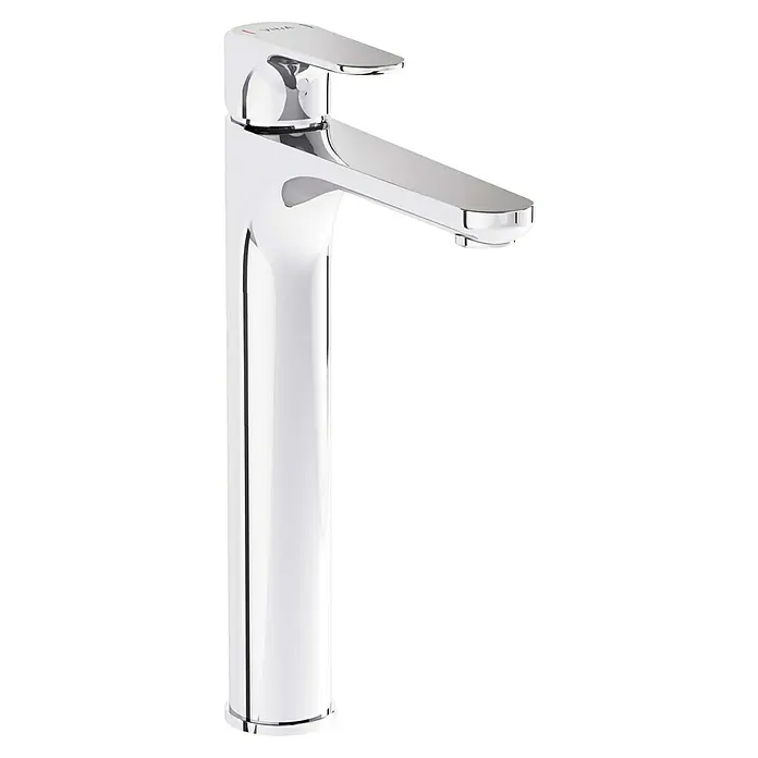 VitrA Waschtischarmatur Root Round - Höhe: 31,5 cm, Chrom - Ein schlanker, moderner Chrom-Waschtischmischer mit minimalistischem Design. Ideal für ein stilvolles Badezimmer mit seinem eleganten Aussehen.