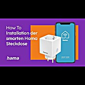 Hama Smart-Steckdose Mini mit Stromverbrauchsmesser (IP20, Weiß, 3.680 W) | BAUHAUS