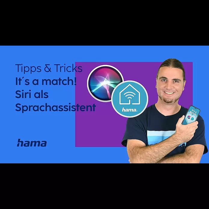 Hama Funk-Lichtschalter WiFi-Touch-WandschalterWeiß, Unterputz - Hama Smart Home App: Siri als Sprachassistenten einrichten & mit Siri Shortcuts (Kurzbefehle) nutzen