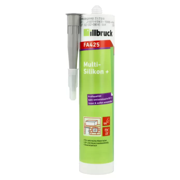Illbruck Universal-Silikon - Staubgrau, 310 ml