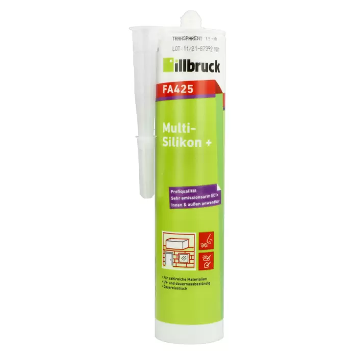 Illbruck Silikon - Transparent, 310 ml