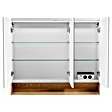 Camargue Nature LED-Spiegelschrank (B x H: 100 x 82,2 cm, Mit Beleuchtung) | BAUHAUS