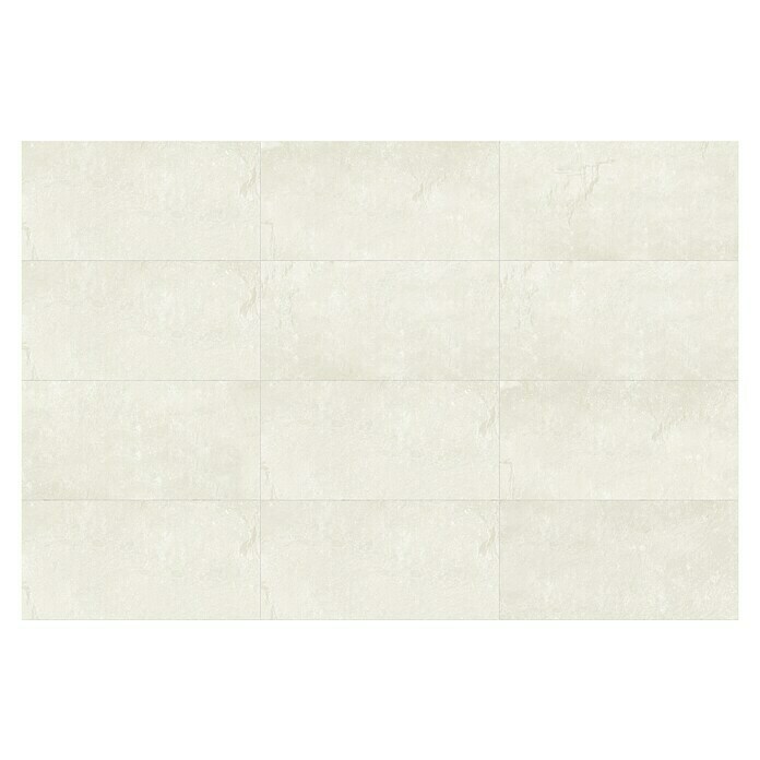 Feinsteinzeugfliese Geo (60 x 120 cm, Crema, Lapato)