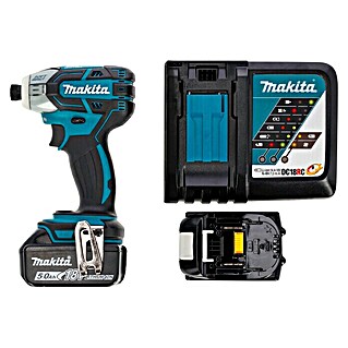 Makita LXT 18V Akku-Impulsschrauber DTS141RTJ (18 V, 2 Akkus, 5 Ah, 40 Nm)