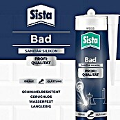 Sista Sanitär-Silikon Profi-Qualität (Weiß, 280 ml, 2 Stk.) | BAUHAUS