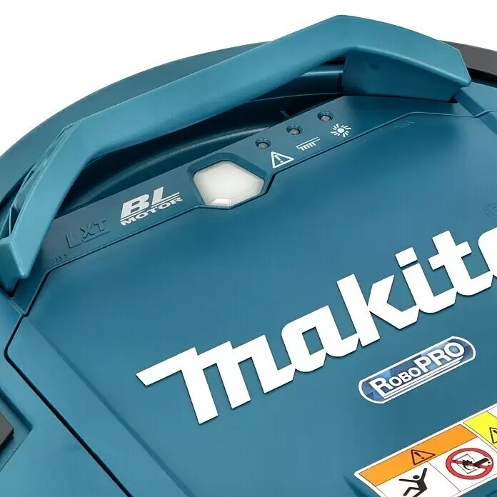 Makita LXT 18V Akku-Saugroboter DRC200Z - 18 V, Ohne Akku, Behältervolumen: 2,5 l, Akkulaufzeit: 200 min - Detailaufnahme