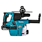 Makita LXT 18V Martillo combinado de batería DHR243RTJ (18 V, 2 baterías, 5 Ah, 2 J, Con extracción de polvo) | BAUHAUS