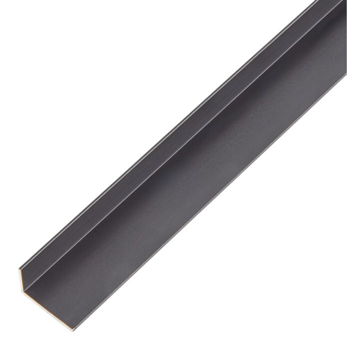 Kantoflex Perfil angular (2.000 x 20 x 10 mm, Espesor: 1 mm, Negro) | BAUHAUS