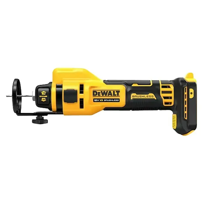 DeWalt XR 18V Sierra de sable de batería DCE555N-XJ - 18 V, Sin batería, Número de oscilaciones marcha en vacío: 26.000 r.p.m. - Sierra de sable inalámbrica DeWalt, amarilla y negra, con motor sin escobillas para un corte eficiente. Ideal para construcción y bricolaje.
