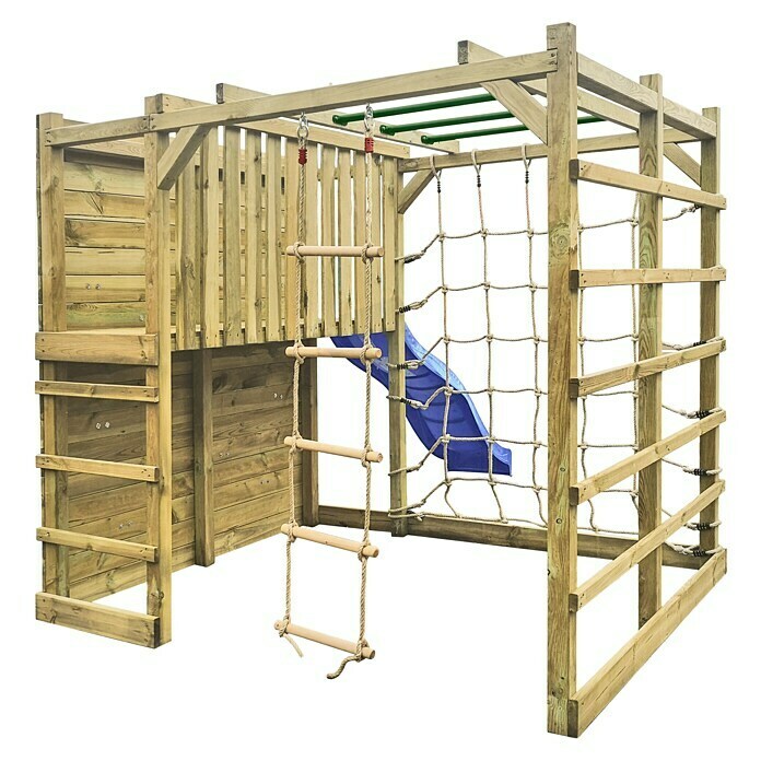 Kinderspielturm Jota (L x B x H: 225 x 378 x 210 cm)
